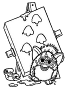 Furby Online Coloring